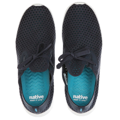 Native Kids Apollo Moc XL Sandals Shoes - Darknite Grey/ Mini Triangle