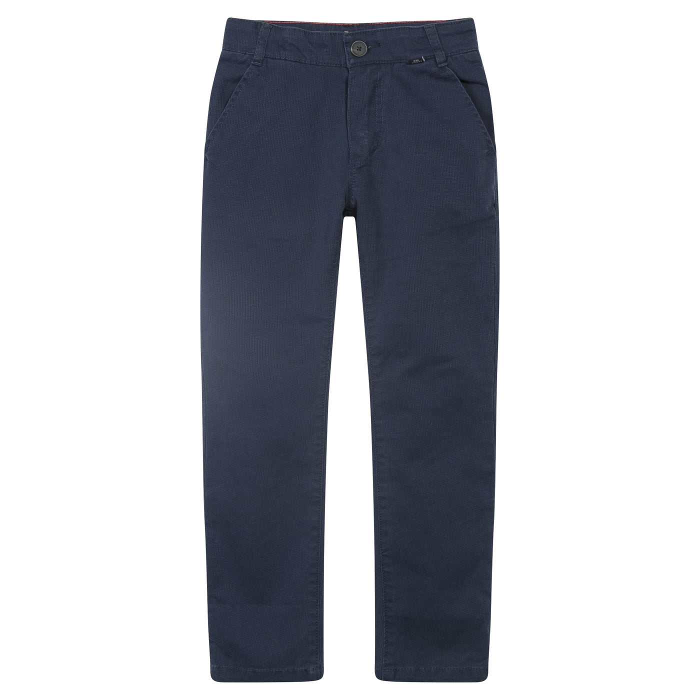 Jean Bourget Kids Boy's Chino Fit Pants in Navy