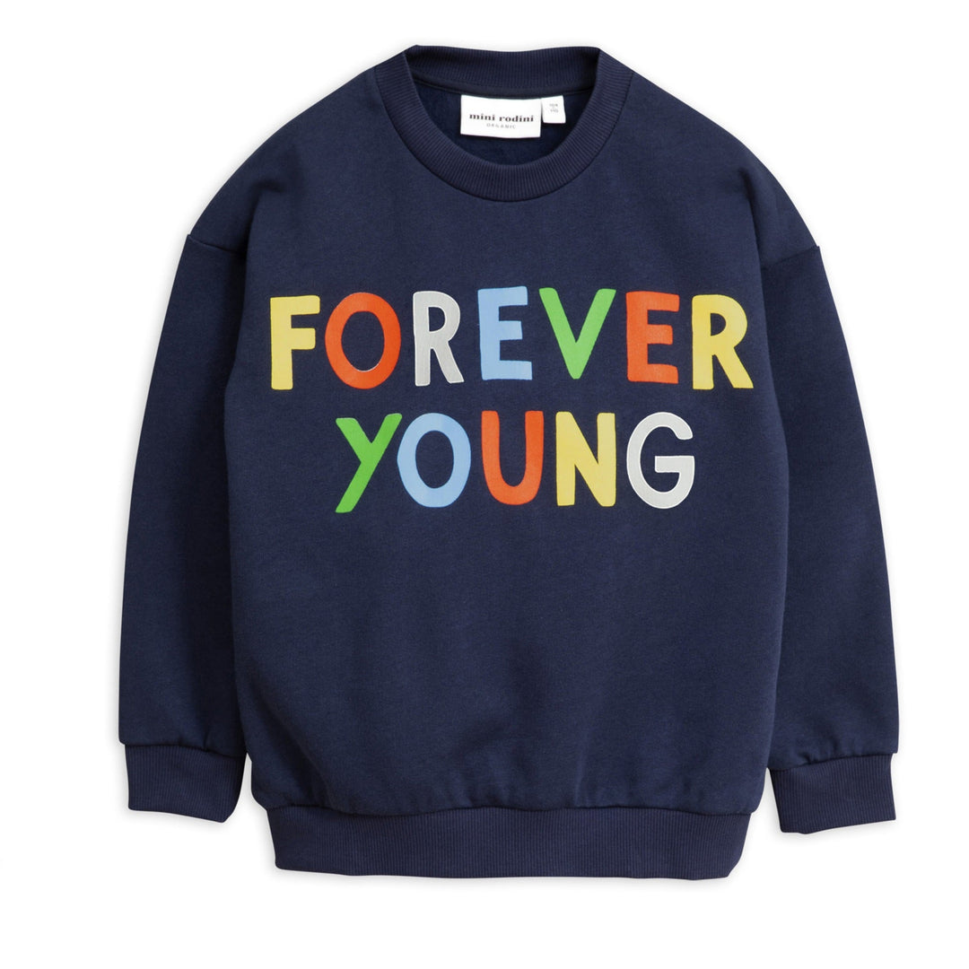 Mini Rodini Forever Young Sp Sweatshirt Navy