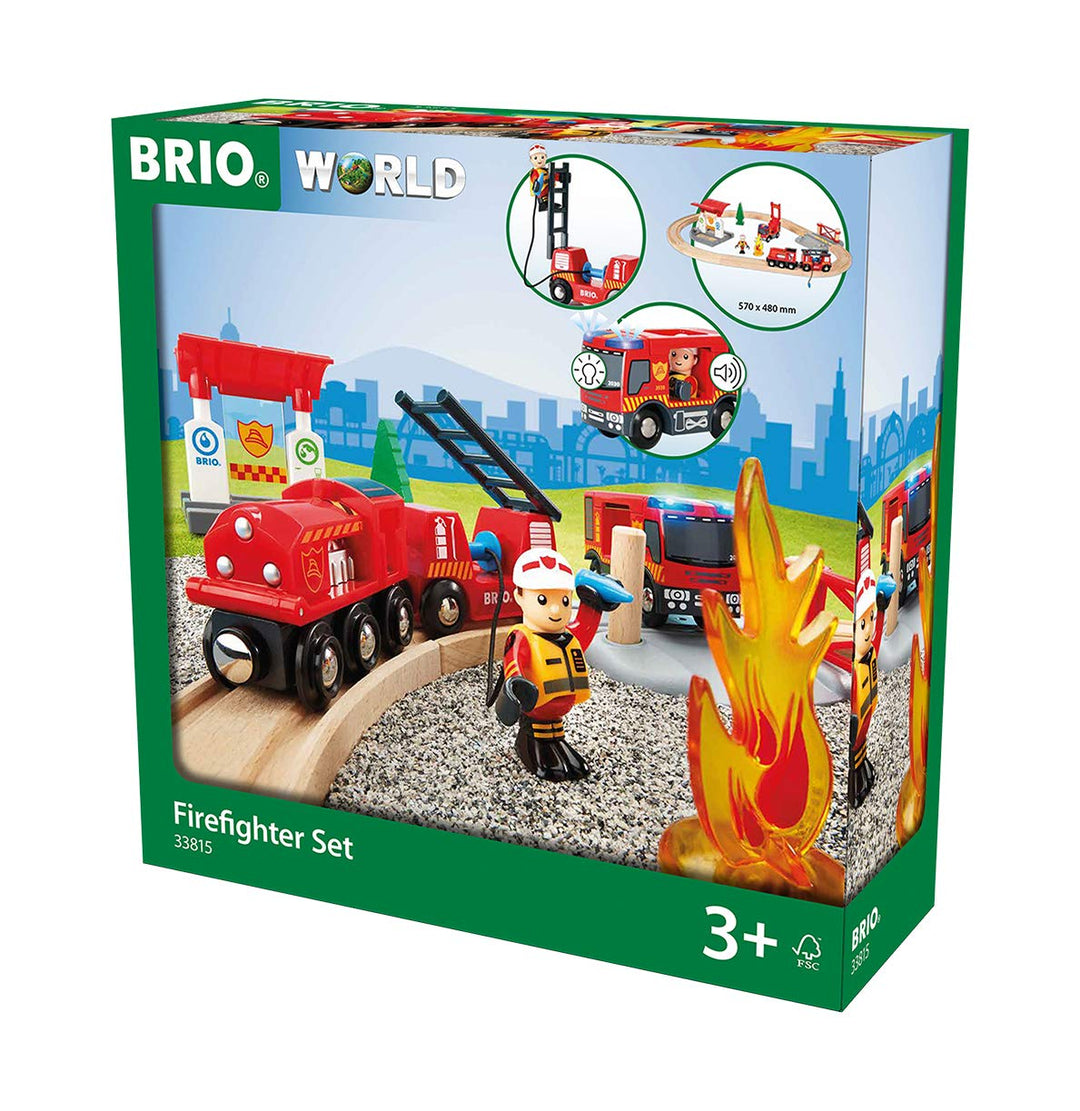 BRIO Rescue Firefighter Set 18 Piece 33815