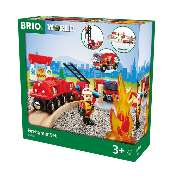 BRIO Rescue Firefighter Set 18 Piece 33815