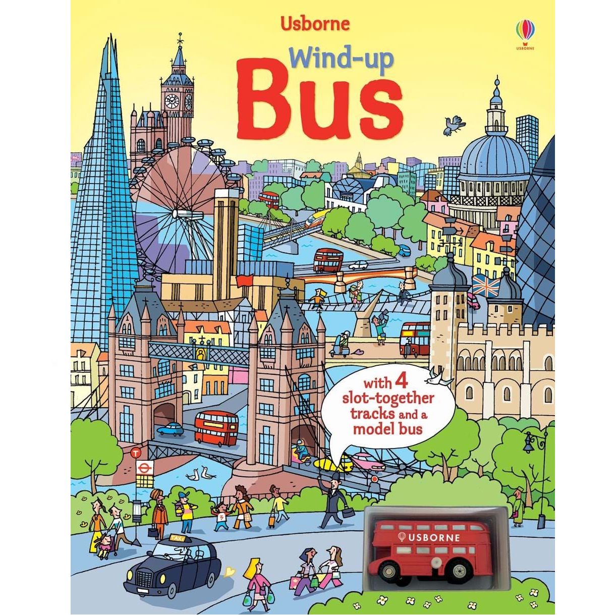 >USBORNE Wind-Up Bus (3Yr&Up) 978-0-7945-3056-3