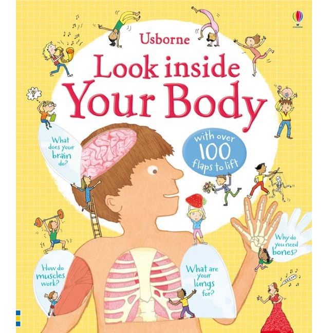 Usborne Look Inside Your Body (5Yr&Up, Board book)