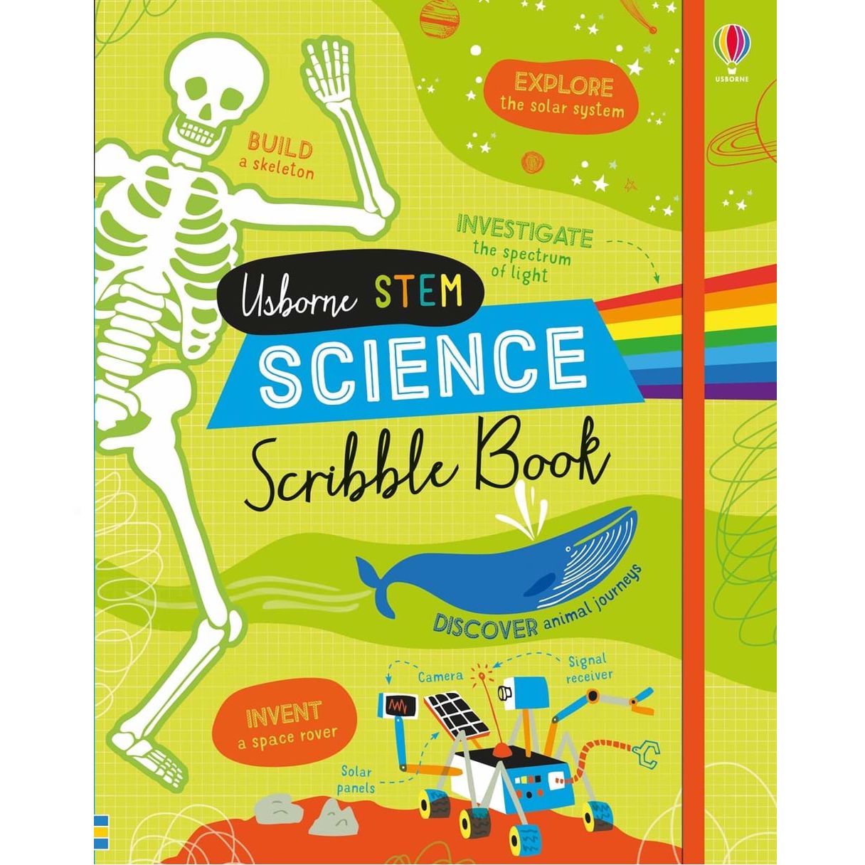 >USBORNE STEM Science Scribble Book (8Yr&Up)