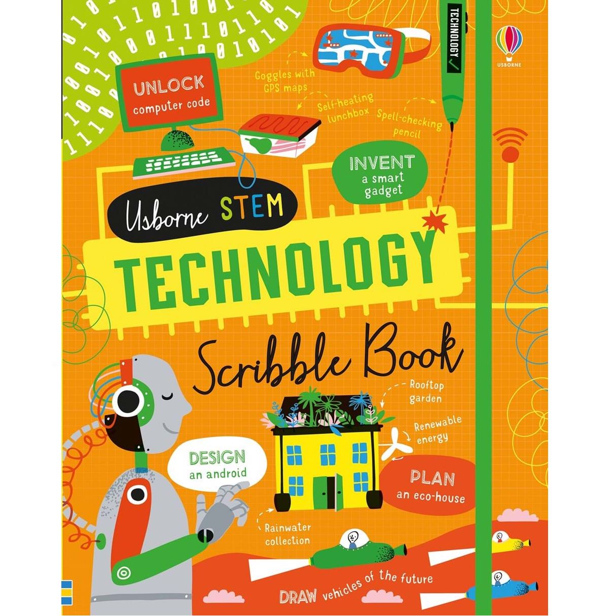 >USBORNE STEM Technology Scribble Book (8Yr&Up)