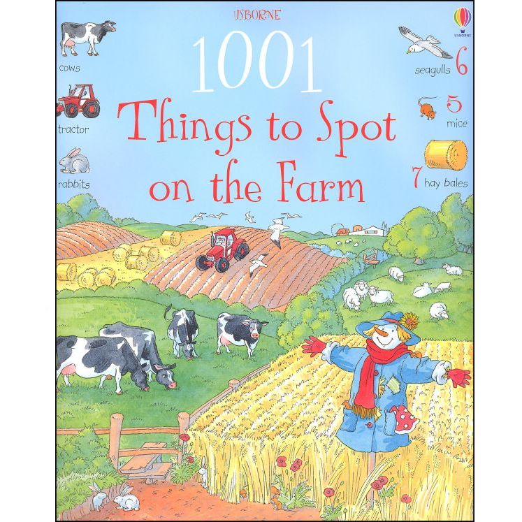 >USBORNE 1001 Things to Spot on the Farm (3Yr&Up)