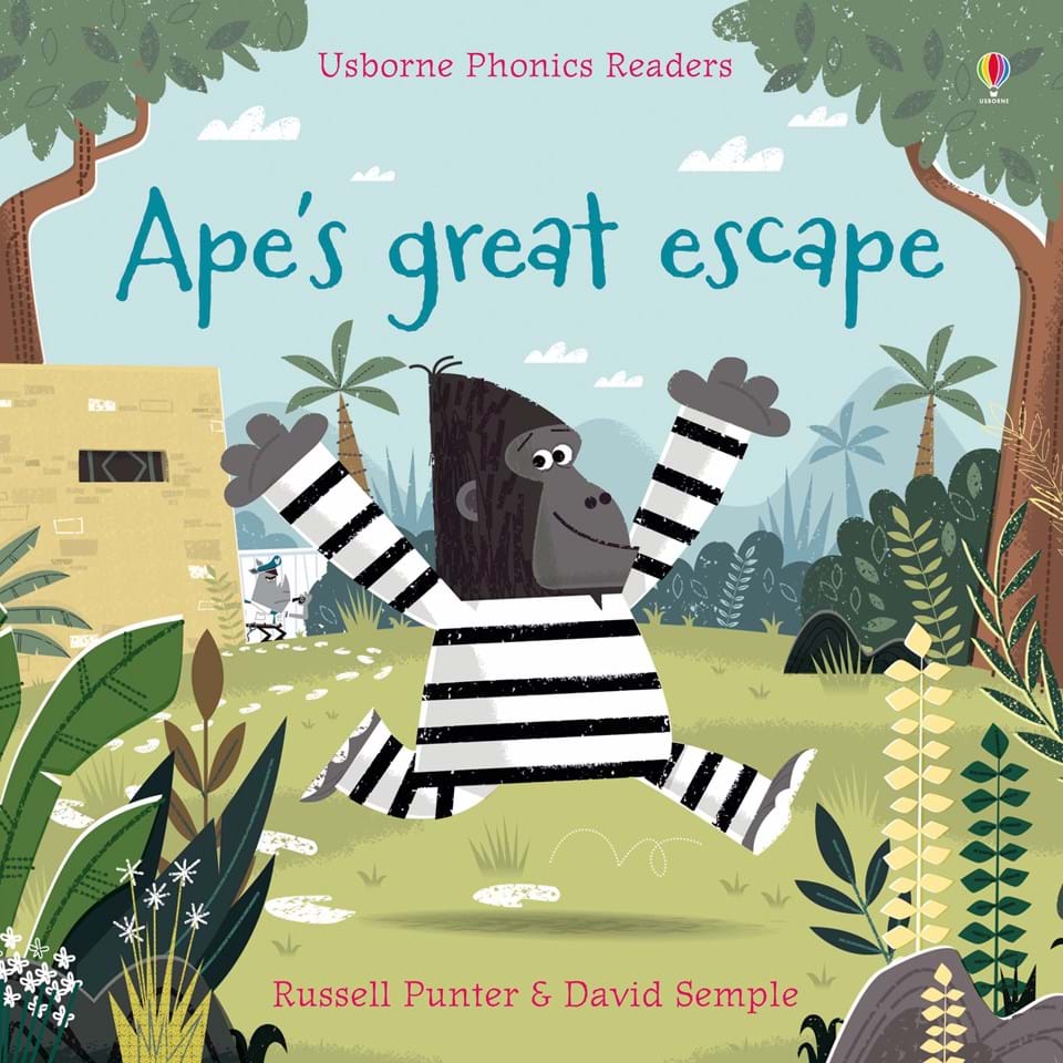 >USBORNE Ape's Great Escape (4Yr&Up) 978-0-7945-4207-8