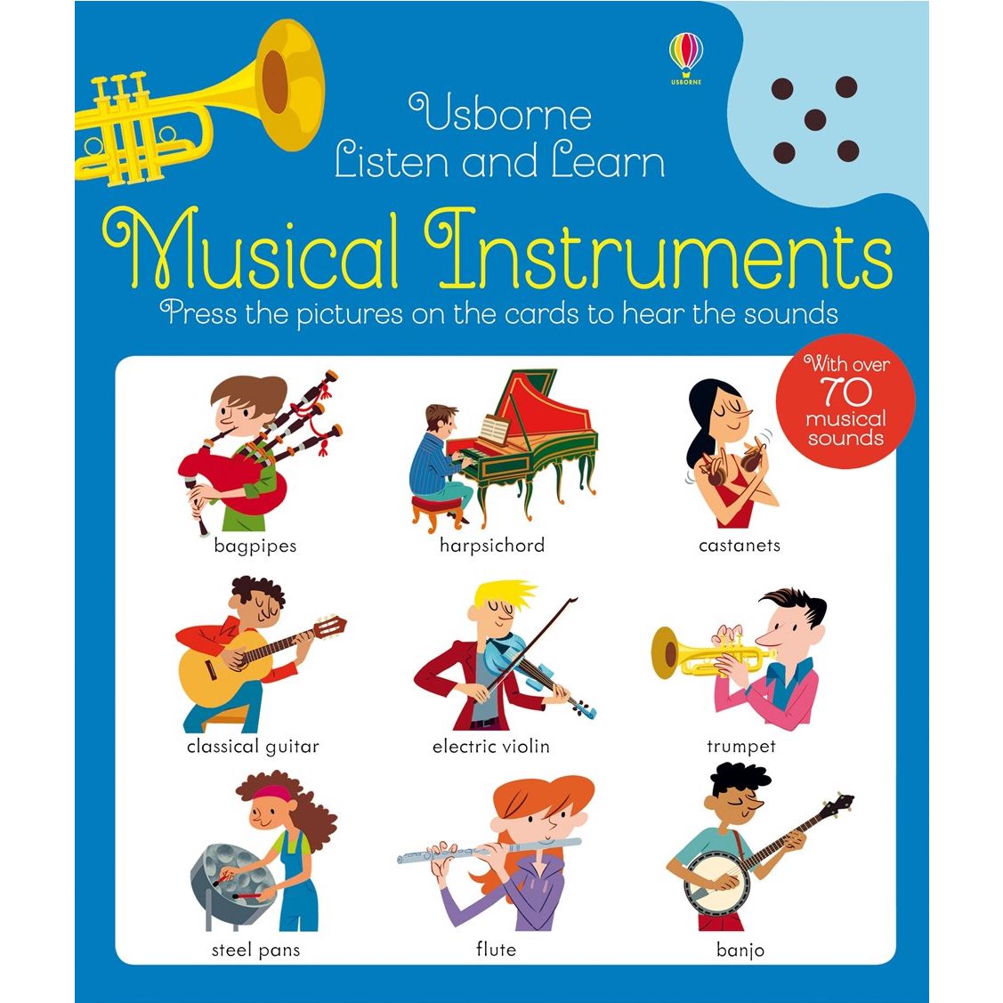 >USBORNE Listen and Learn Musical Instruments 3Y+