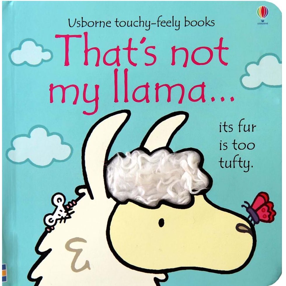 >USBORNE Touchy-Feely Book: That's Not My Llama (9M&Up)