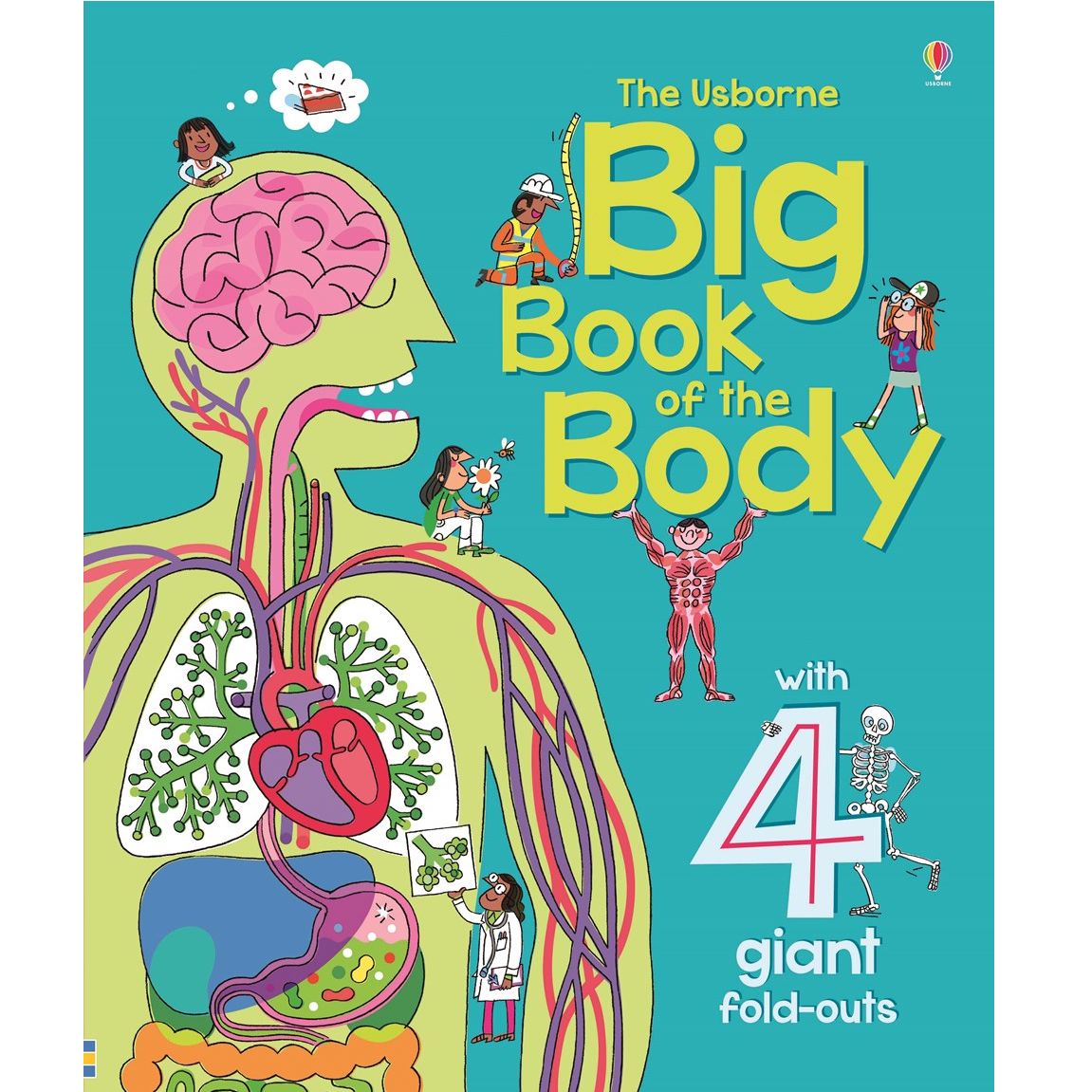 >USBORNE Big Book of The Body (4Y&Up) 978-0-7945-3596-4