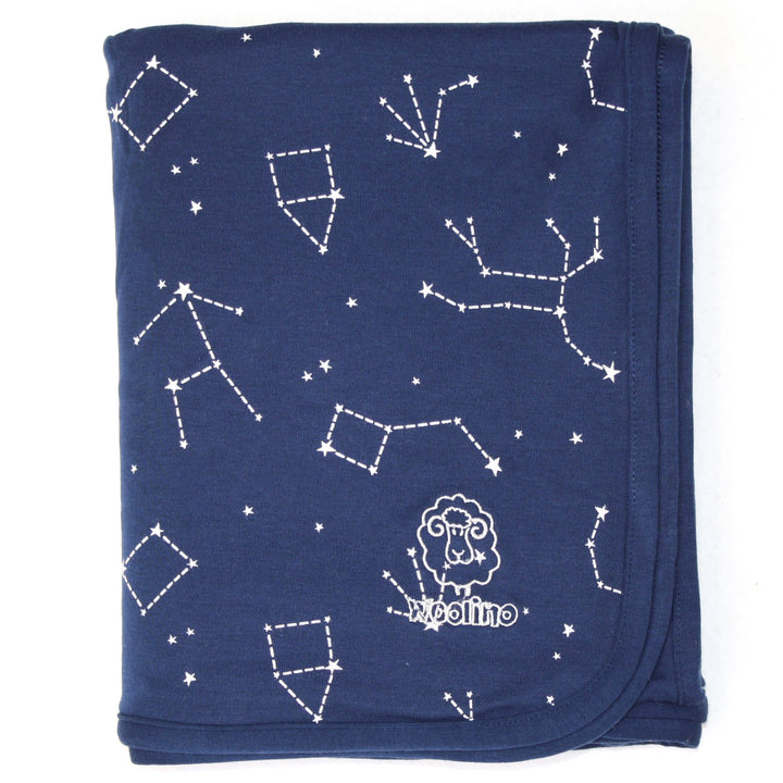 >Woolino Merino Wool 4 Season Stroller Baby Blanket 40"x31.5" [multi-color]