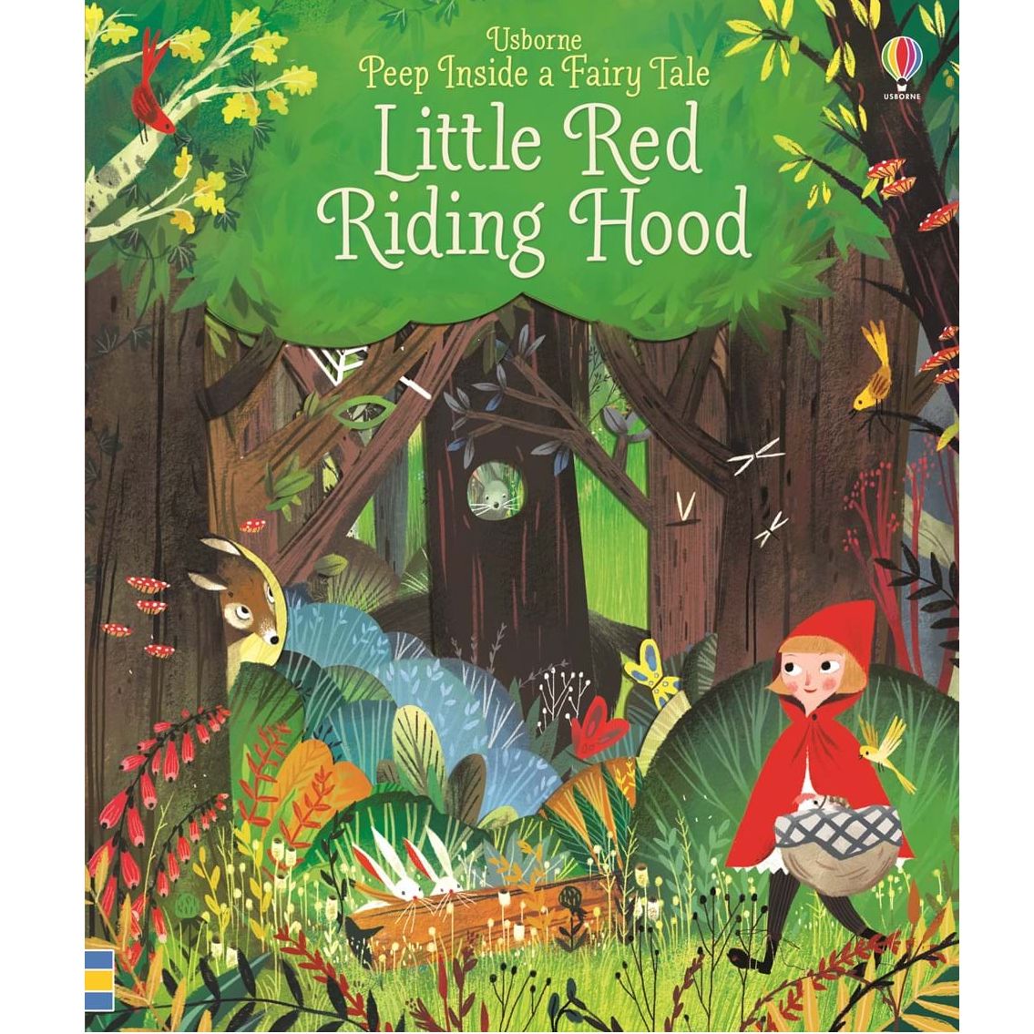 >USBORNE Peep inside - a fairy tale: Little Red Riding Hood (3Y&Up) 978-0-7945-3597-1