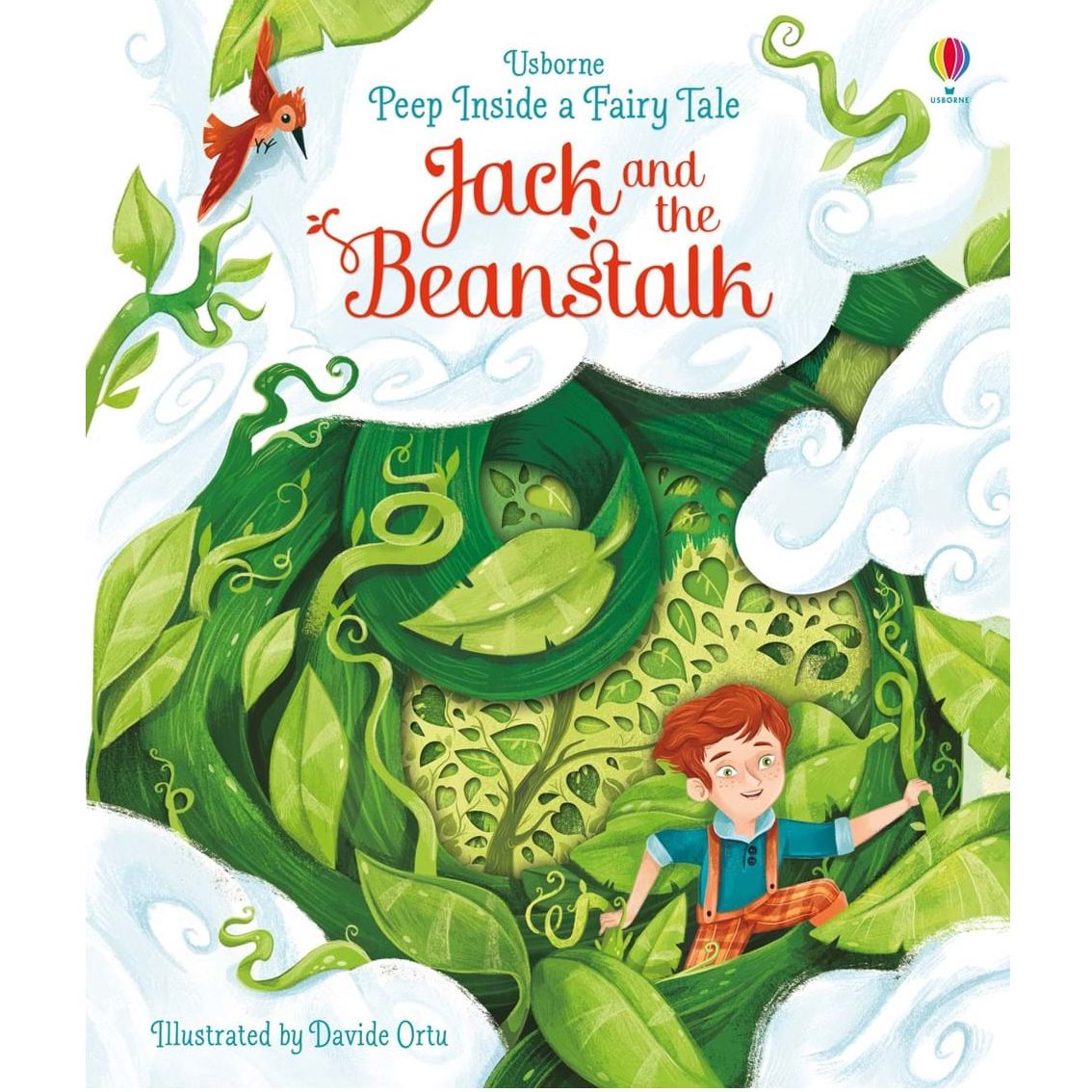 >USBORNE Peep inside - a fairy tale: Jack and the Beanstalk 3Y+