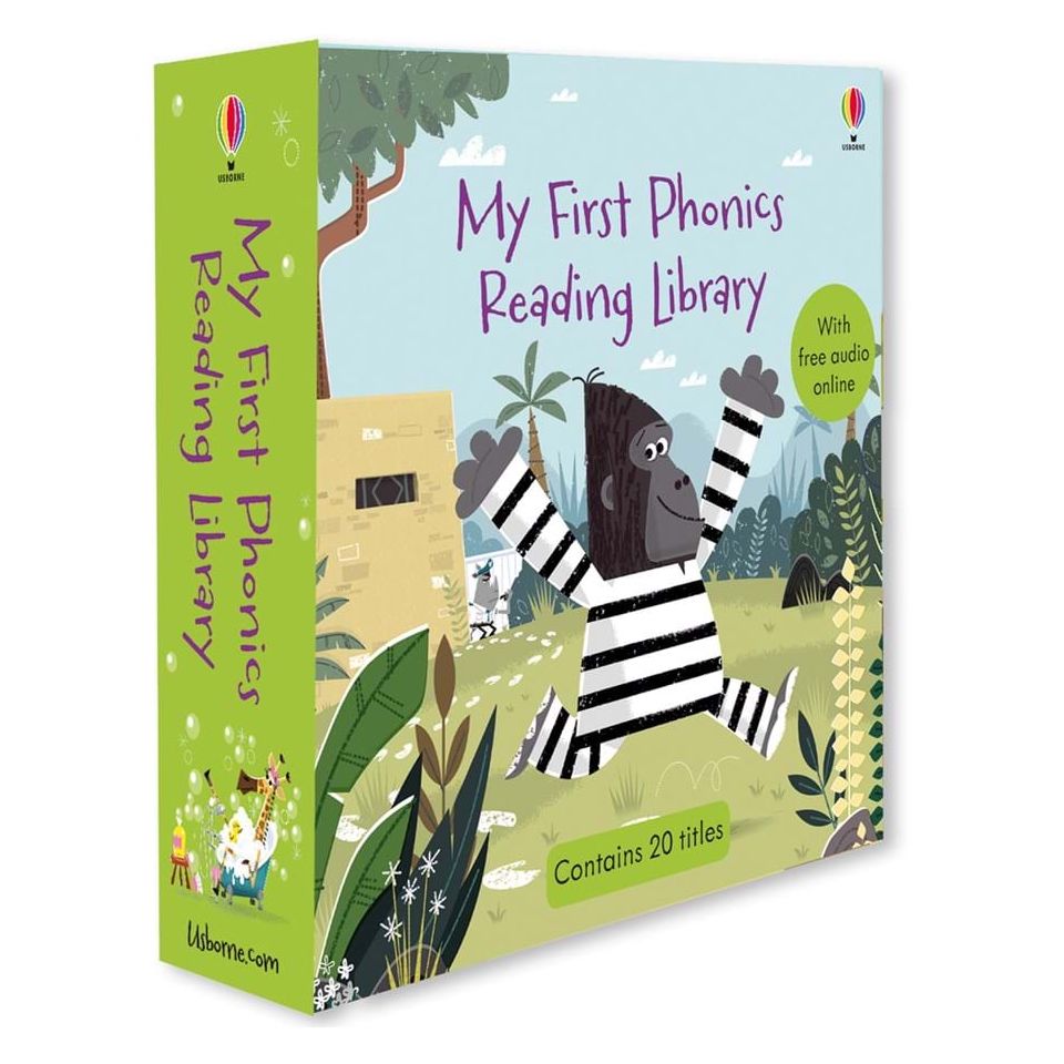 >USBORNE My First Phonics Reading Library 20 Books (4Y&Up)