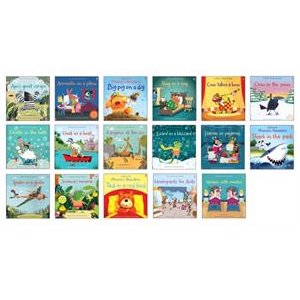 >USBORNE Phonics Readers Library Collection 1 - 17books 4Y+ 786622