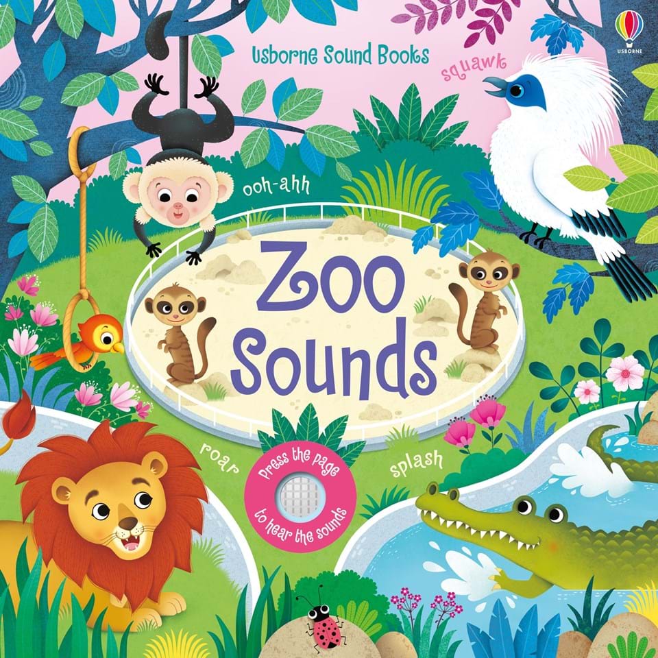 >USBORNE Sound Books: Zoo Sounds (3Y&Up)