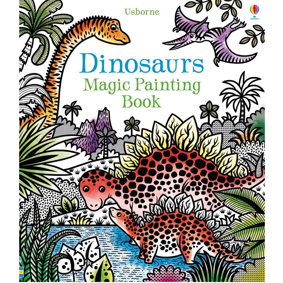>USBORNE Dinosaurs Magic Painting Book (5Y&Up)