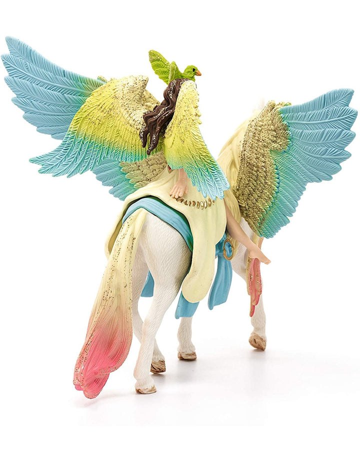 >Schleich BAYALA - Fairy surah with glitter pegasus