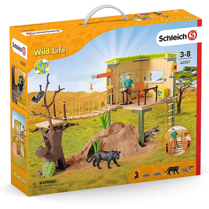 >Schleich WILD LIFE - Ranger Adventure Station