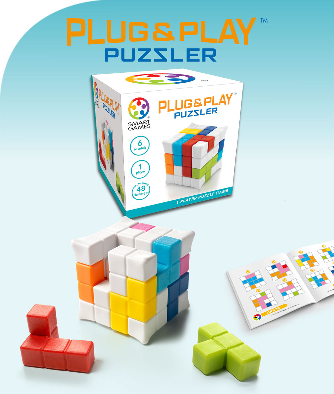 Smart Games Plug & Play Puzzler Age 6+
