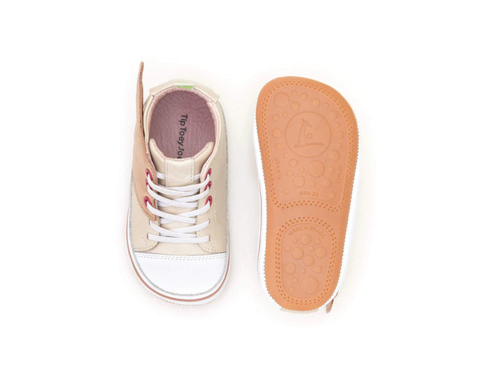 Tip Toey Joey HYPPY FLY Sneakers in Antique White