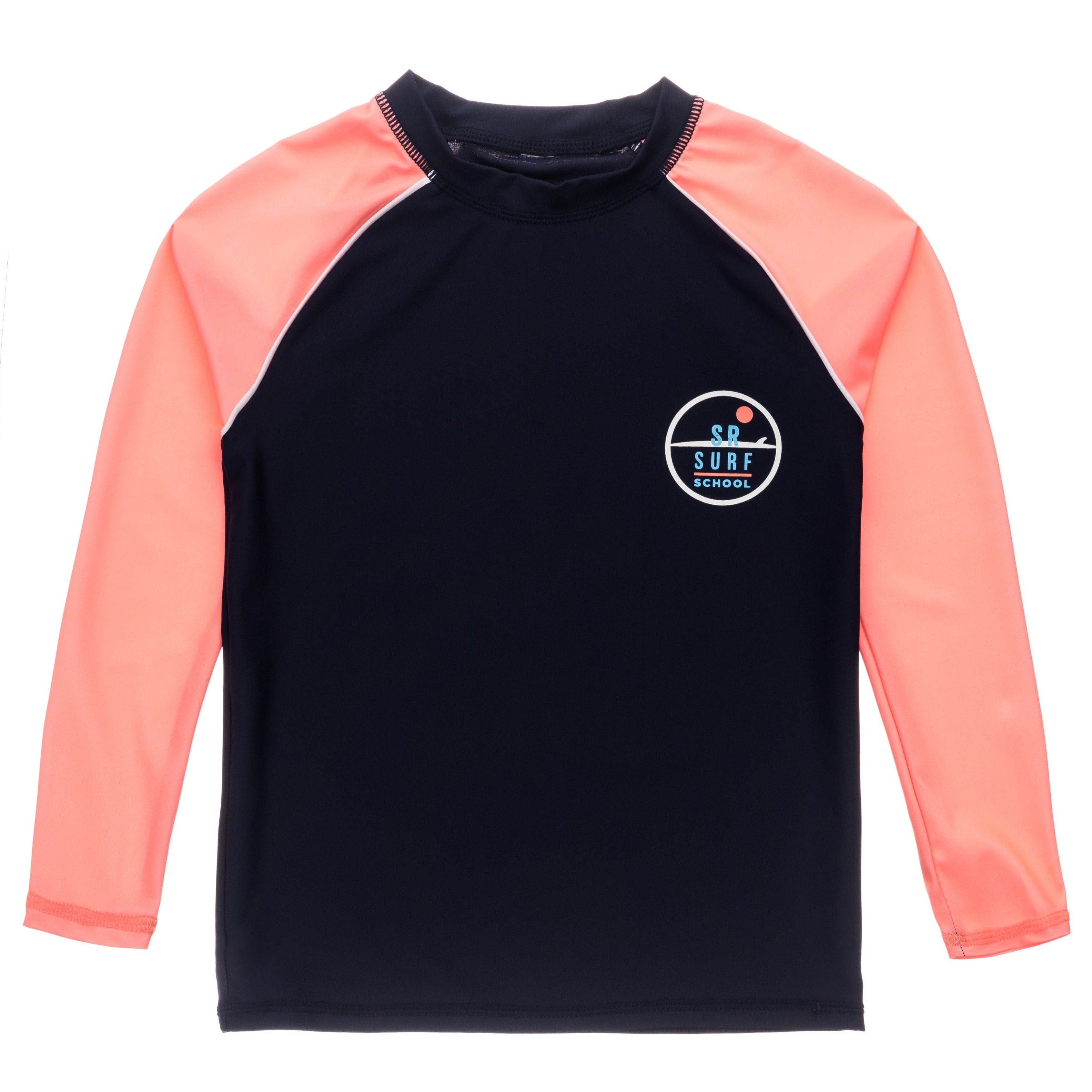 Snapper Rock Swimming Surf School Navy Coral LS Rash Top – Mom Loves Me ...