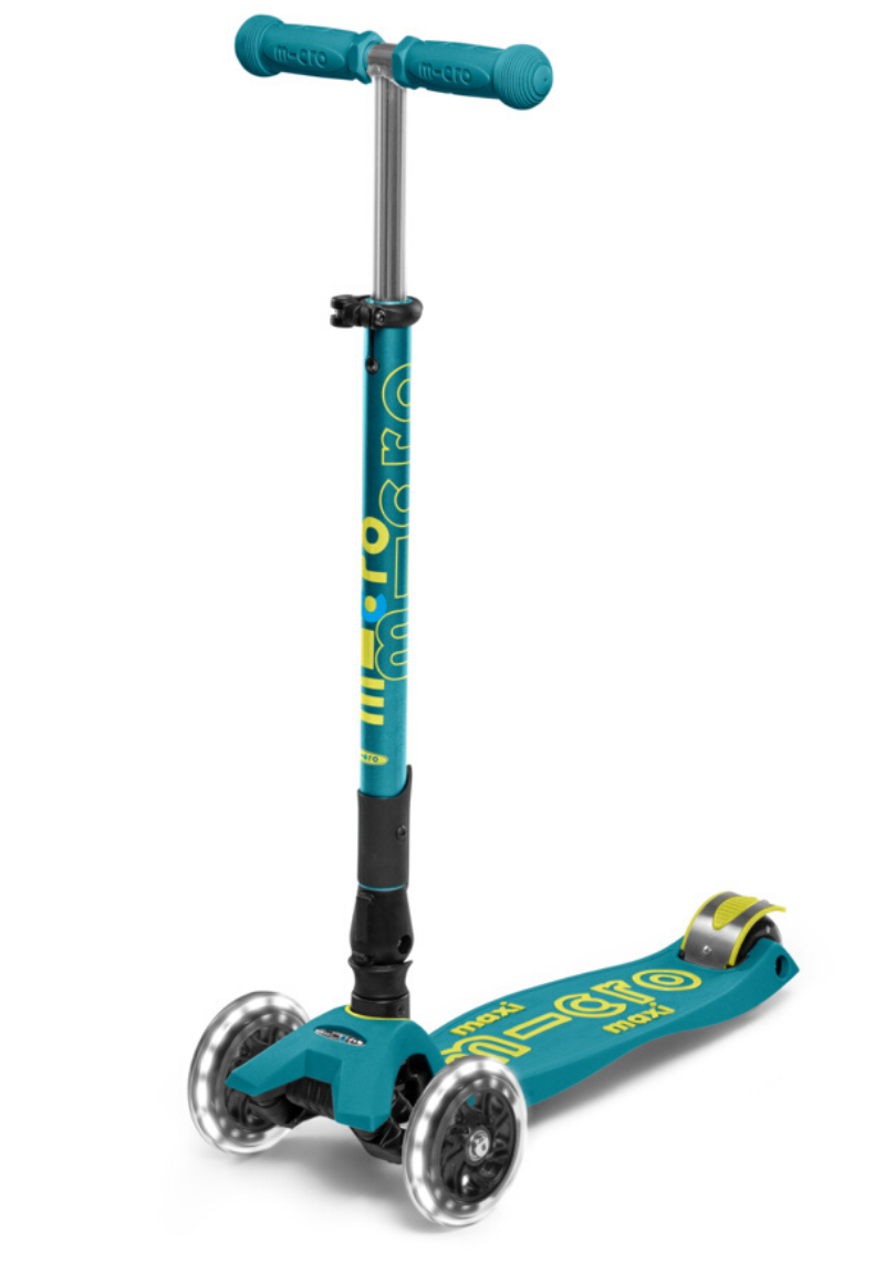 >Micro Kids Maxi Deluxe Foldable LED Scooter [more colors]